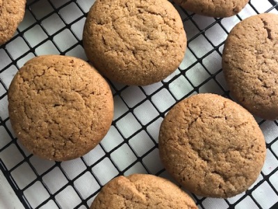 Soft and Chewy Ginger Cookies